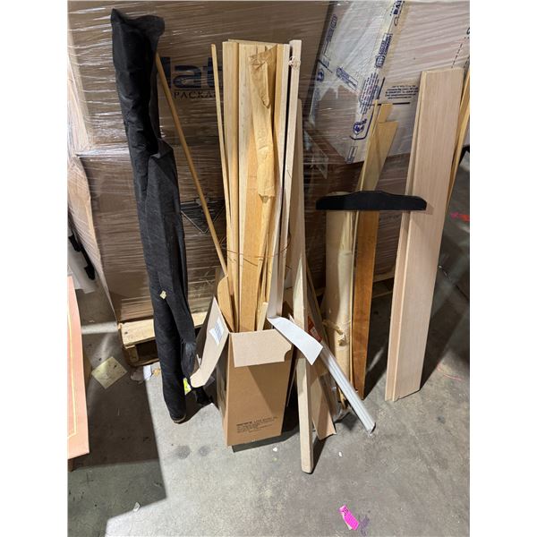 Assorted wood
