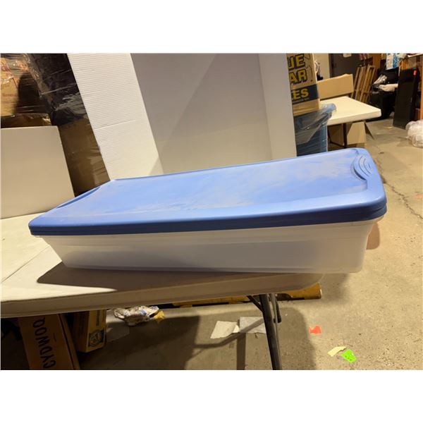 2 Sterilite storage bins