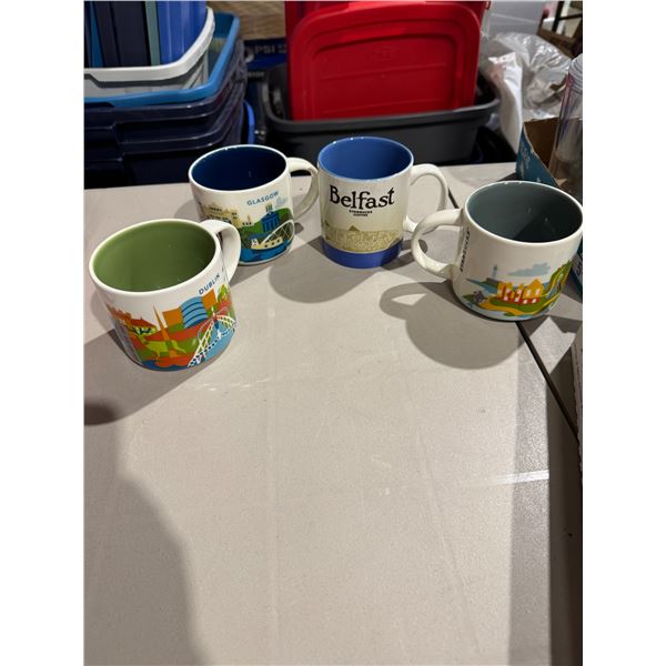 Starbucks mugs