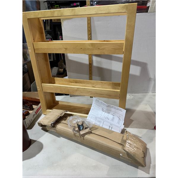 Shelf or replacement base pantry pullout