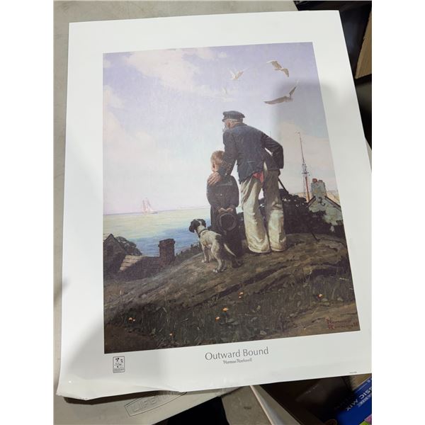 Outward bound Norman Rockwell