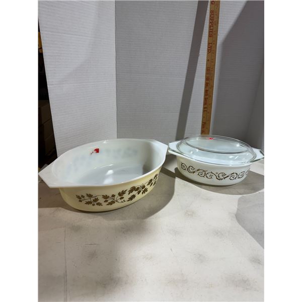 Vintage baking dishes