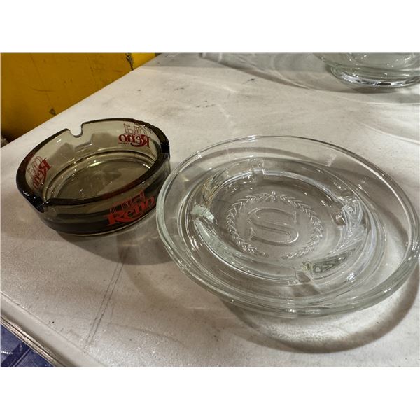 Reno and Saskatchewan ashtrays