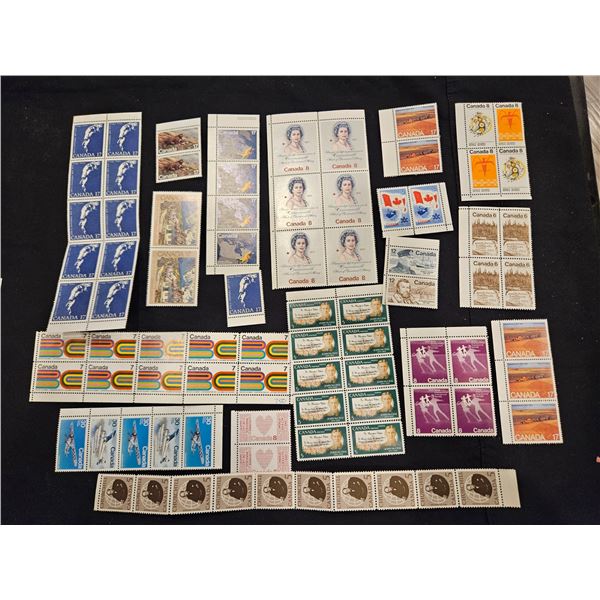 Lot of new canadian stamps
