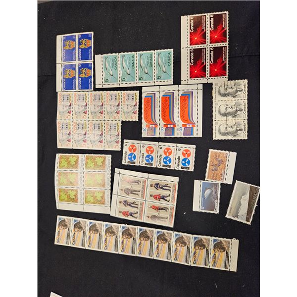 Lot of new canadian stamps