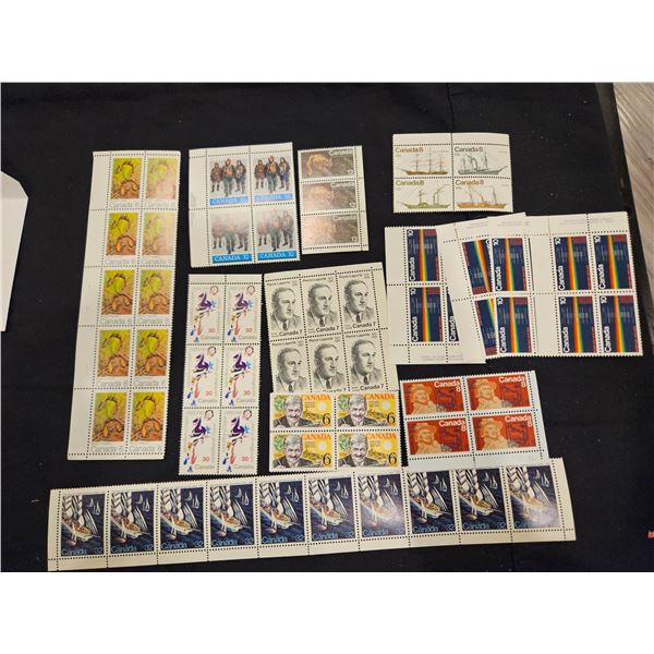 Lot of new canadian stamps