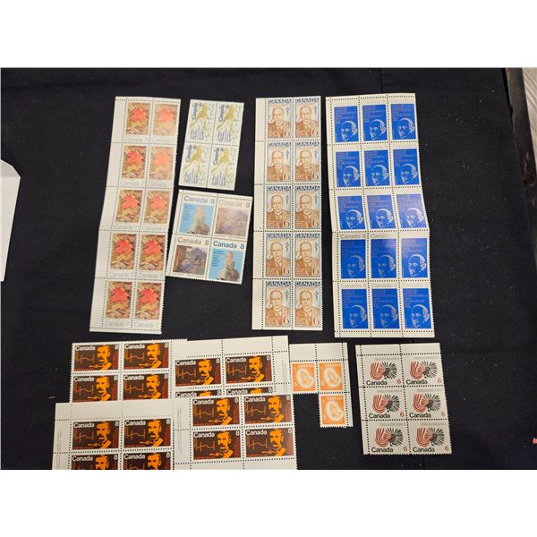 Lot of new canadian stamps