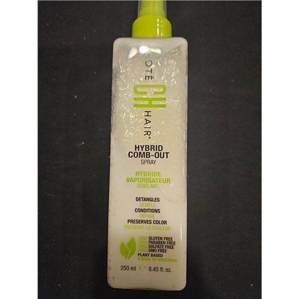 hybrid comb out spray