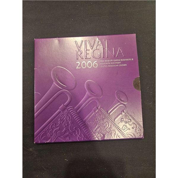 2006 80th birthday Queen elizabth II coin