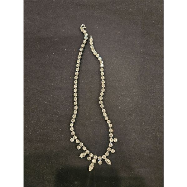 Rhinestone necklace