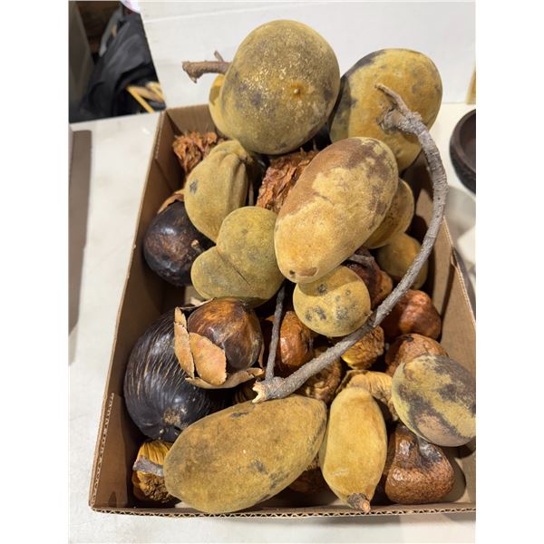 Assorted seeds from different countries