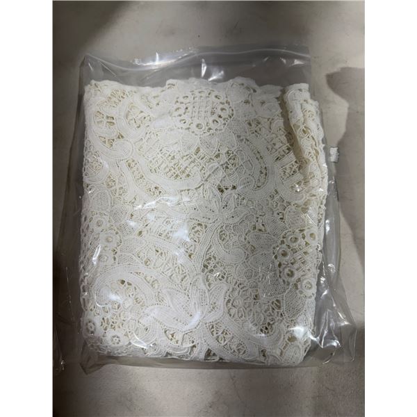 100% German lace tablecloth 48 inches