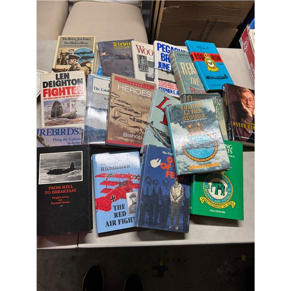Assorted aviation books