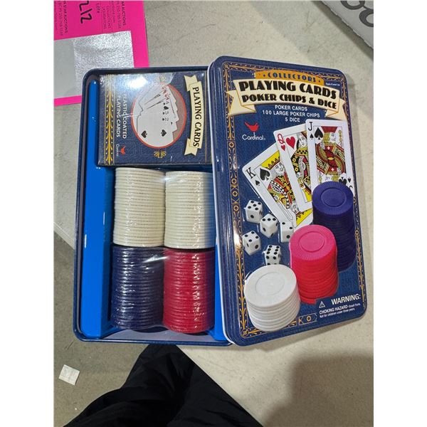 New poker set