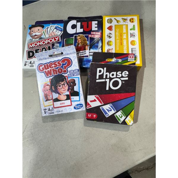 Assorted games, Monopoly clue guess who