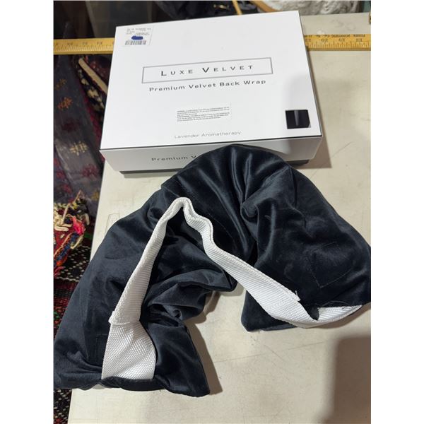 Premium velvet wrap