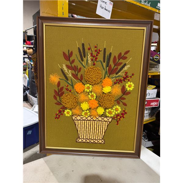 Vintage handcrafted artwork