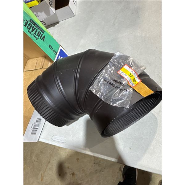 Elbow Stove double wall 90Deg