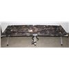 Image 1 : ALUMINUM FRAME MILITARY STYLE COLLAPSIBLE COT