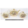 Image 1 : ANTIQUE TEAPOT, CREAM & SUGAR