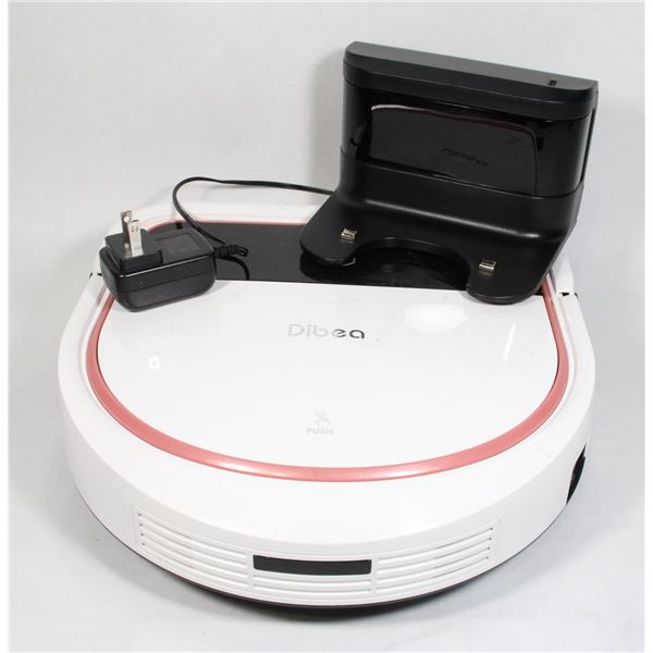 DIBEA ROBOTIC VACUUM CLEANER WITH CHARGER