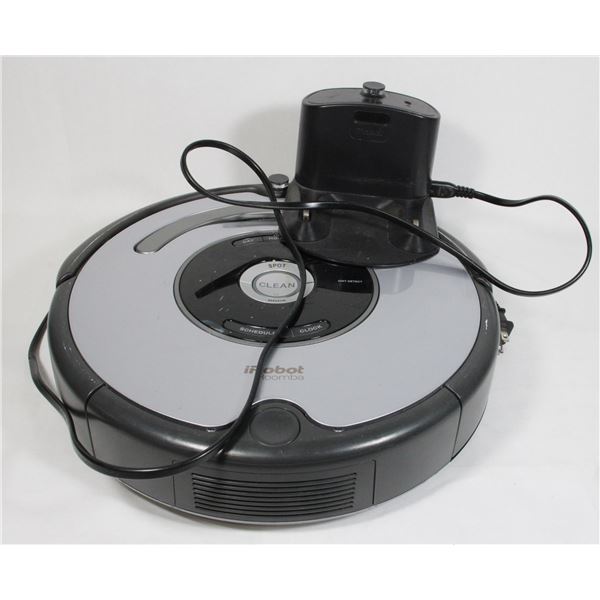 IROBOT ROBOTIC VACUUM CLEANER WITH CHARGER