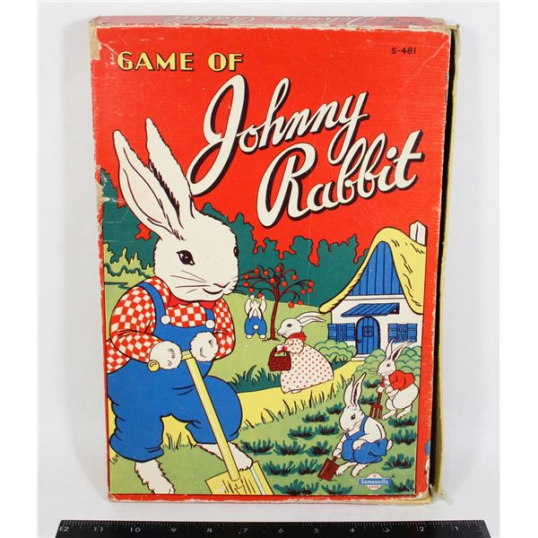 ANTIQUE GAME OF JONNY RABBIT