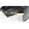 Image 2 : NEW REPLICA PRADA BLACK & GOLD SUNGLASSES