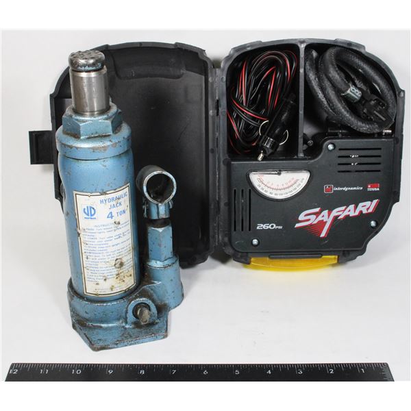 SAFARI 260PSI IN ROADSIDE TIRE INFLATOR