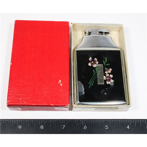 CIGARETTE LIGHTER AND HOLDER (OLD/VINTAGE)