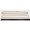 Image 1 : VINTAGE GOLD COLORED NECKLACES
