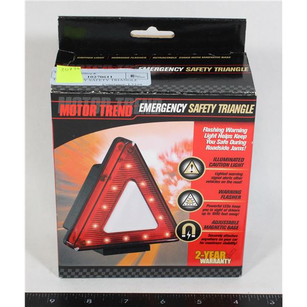 EMERGENCY SAFETY TRIANGLE