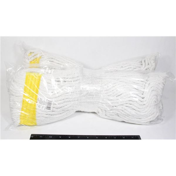 SPARTANO PAIR OF MOP HEADS BRAND NEW