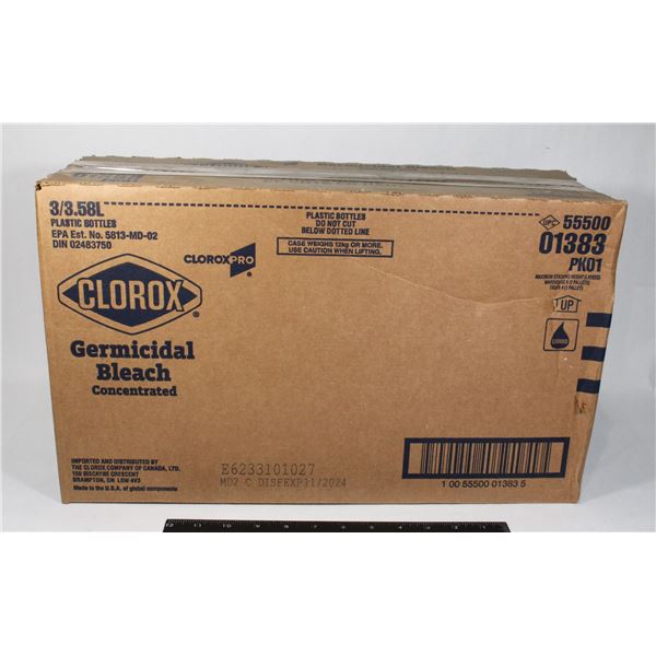 NEW CASE OF CLOROX GERMICIDAL BLEACH (NOT SHIPPABLE)