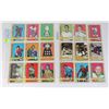 Image 1 : TWO PAGES VINTAGE HOCKEY CARDS #1