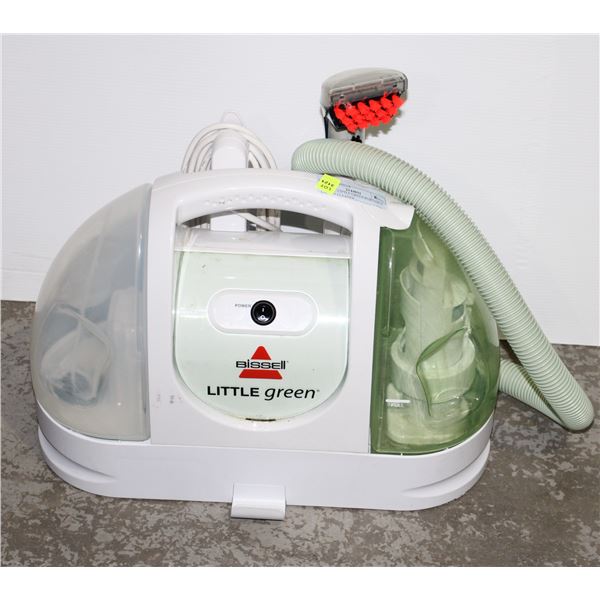 BISSELL LITTLE GREEN PORTABLE CARPET CLEANER