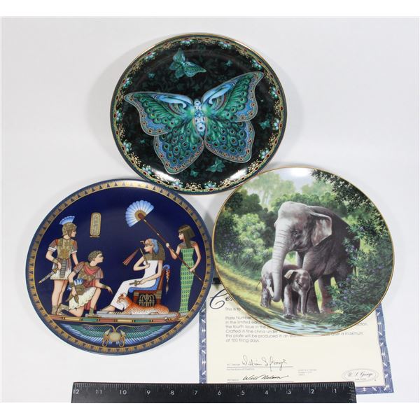 BOX OF 3 VINTAGE COLLECTOR FINE CHINA