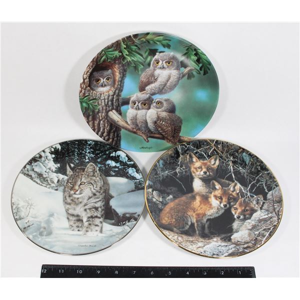 BOX OF 3 VINTAGE COLLECTOR FINE CHINA