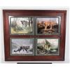 Image 1 : FRAMED 4PC BRADFORD EXCHANGE "PORTRAITS OF POWER"