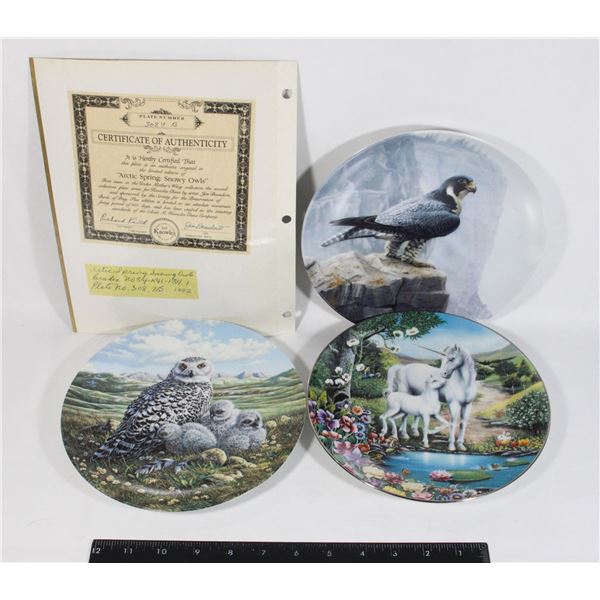 BOX OF 3 VINTAGE COLLECTOR FINE CHINA