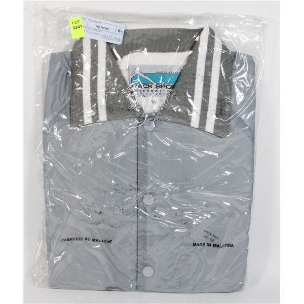 NEW HACK SPORT INTERNATIONAL JACKET SMALL GRAY