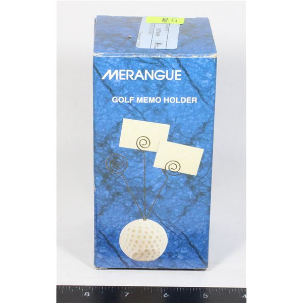 GOLF MEMO HOLDER