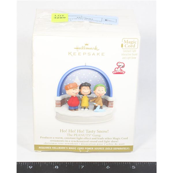 A PEANUTS CHARLIE BROWN KEEPSAKE