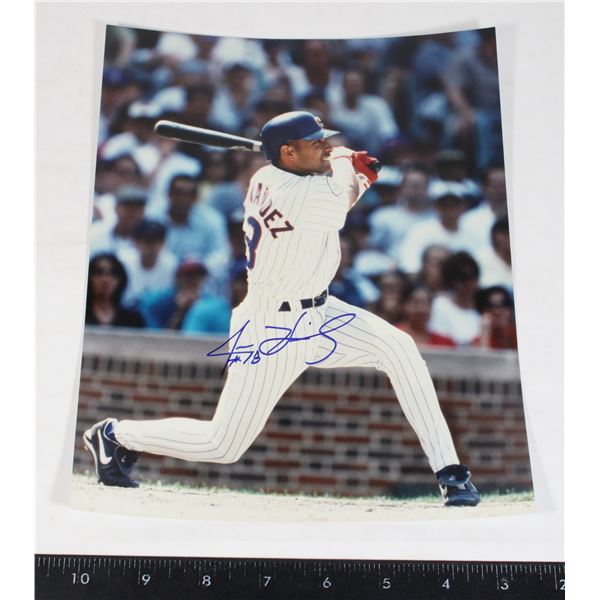 JOSE HERNANDEZ SIGNED PHOTOGRAPH