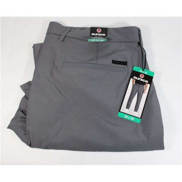 38X30 SUNICE PANTS GREY NEW