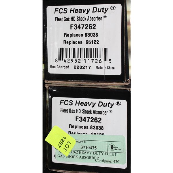 FCS F347262 HEAVY DUTY FLEET GAS SHOCK ABSORBER