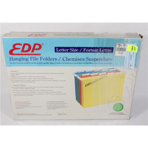 2 BOXES - HANGING FILE FOLDERS