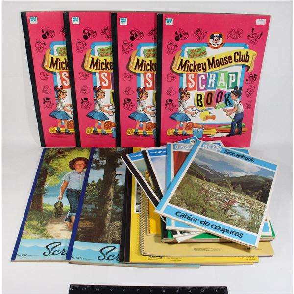 SEVERAL ANTIQUE/COLLECTABLE SCRAP BOOKS