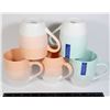 Image 1 : BOX OF 5 CASA SIGNATURE FINE PORCELAIN CUPS