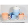 Image 1 : BOX OF 4 CASA SIGNATURE FINE PORCELAIN CUPS